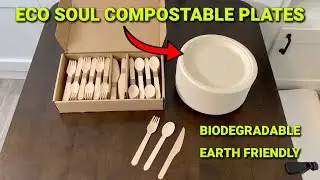 Say Goodbye to Landfill Waste with Eco Soul Compostable Plates!