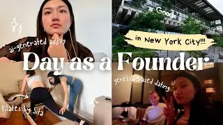 nyc startup founder diml (google office, ai-generated ads, genetics-based dating)