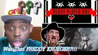 SPIELBERG & FREDDY?!!! Ready Player One Comic-Con Trailer REACTION!!!