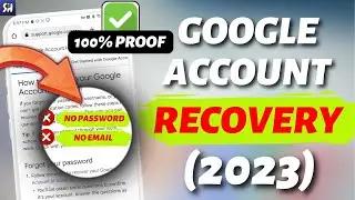 (2023) How to Recover Google Account if You Forgot Password or Email? | Google Account Recovery
