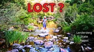 LOST in LERDERDERG State Park HIKING Lerderderg River & Gorge #bushwalking Victoria Australia #hike