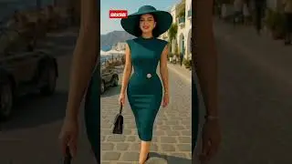 Elegant Women Attire Vintage Fashion.#fashion #elegant #vintage #Milan #outfit #fashiontrends #style