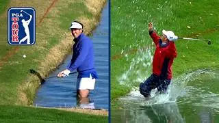 BEST shots from the WATER on the PGA TOUR