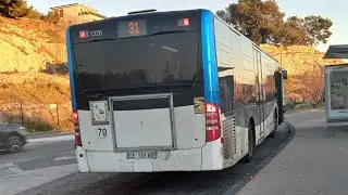 [FULL KICKDOWN] Trajet sur la ligne 38 en MB Citaro Facelift EEV n°1244 RTM
