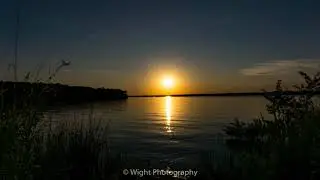 Lake Thunderbird Norman, Oklahoma Sunset Timelapse - June 11, 2019