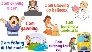 Fun English Practice: 40 Sentences Using Action Verbs for Daily Life