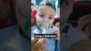 Use of Nebulizer to baby#shorts #viral