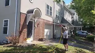Dryvit Cleaning & Soft Washing Stucco Homes in Baltimore MD | 360 Soft Wash