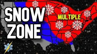 SNOW Totals Are INCREASING AND Shifting WEST