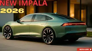 2026 Chevrolet Impala Finally Here - Stunning New Design & Next-Gen Features!