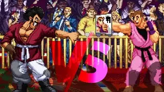 Rematch!!! Dan Hibiki VS Mr. Hercule Satan Mugen StreetFighter VS Dragon Ball Z