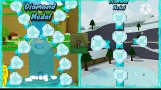 Getting All 8 Diamond Medals In Turtletown And Snow Valley! (With Hacks)