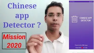 Chinese app Detector, How to check Chinese app in Mobile,Delete Chinese app,Remove Chinese app Sunil