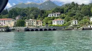 Cruising Lake Menaggio on a Classic Wooden Boat | Calm Lake Como Views & Swiss Alps