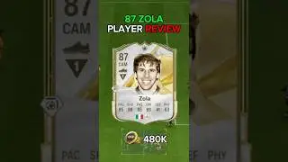 87 icon ZOLA player review ea fc 25 #shorts #short #eafc25 #fc25