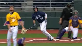 Logan Mathieu with a pair of 3-run jacks vs. Lipscomb! | Liberty Flames Baseball 4/10/21