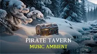 Snowbound Hearth Tavern | 3 Hours of Warm Fire Ambience & Medieval Focus