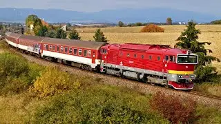Vlaky Slovensko - ZSSK 754.034 a 754.055 Ren&aacute;tka