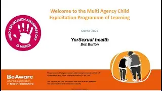Child Exploitation learning event:  YorSexual Health