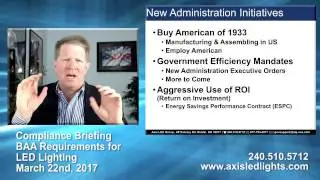Compliance Briefing &ndash; BAA Requirements for LED Lighting