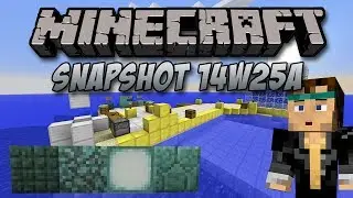 Minecraft Snapshot 14w25a | Underwater Dungeons & Blocks!