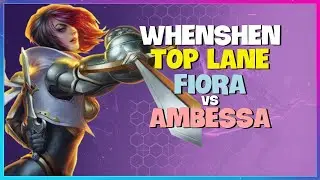 WhenShen Challenger Fiora Guide: Elite Laning Mechanics Engsub