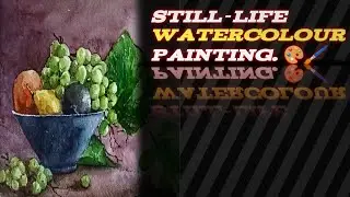  Watercolor Still-life Painting Tutorial || Easy Techniques || সহজে জলরং শেখা