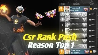 Live Csr Rank Push To Region Top 1 #freefire #shortlive