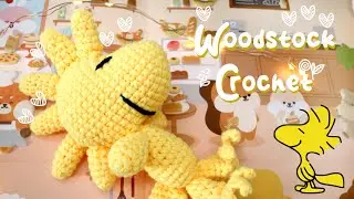 Woodstock Crochet | Peanuts Snoopy Amigurumi | Crochet with Aybi