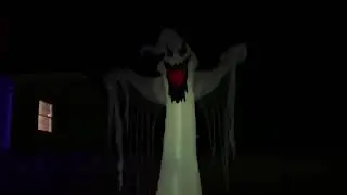 Gemmy 2013 12ft Color Changing Ghost Halloween Inflatable