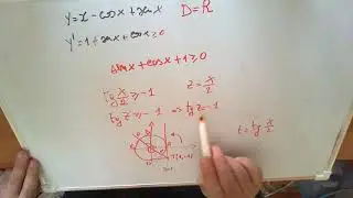 Massimi e minimi relativi di una funzione goniometrica. Video Lezioni di Matematica