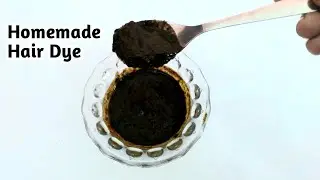 White hair turn into Black Hair naturally / homemade hair dye / chul kalo korar upay