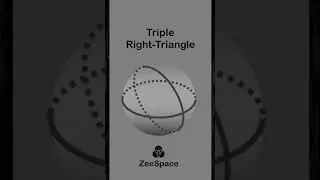 Triple Right Triangle | Spherical Triangle | By Zahid Abbas #zeespace #learning #zahidabbas