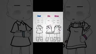 My genes || remake of an old video || #gacha #gachatrend #gachalife #genetics #mom #dad