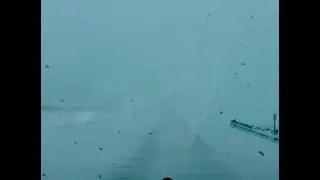 'It's pretty rough': Truck driver shares experience driving on I-70 during blizzard like conditions