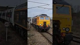 Class 57 with 2 379s at Newark #uktrains #uktrainspotting #train #trains #trainspotting #class66