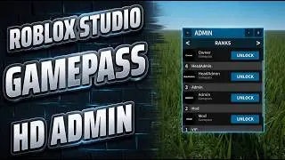How to Monetize Your Roblox Game with HD Admin Gamepasses