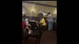 Kid falling out of chair #Meme