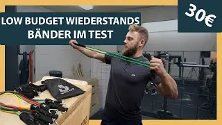 Günstige (30€) Widerstandsbänder für Krafttraining im Test / Gonex Resistance Bands