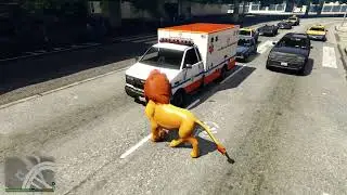 Grand Theft Auto V MOD simba 4k