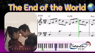 The End of the World 🎼Piano Tutorial 🎹 สั่งซื้อหนังสือวันนี้มีโปรแถมโน้ตเปียโนครับ