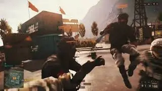 Battlefield 4-2v2 (A-EliTE-SW4G-A,Kjoungc)againts (Dqtox,TAZENTOR_02) knife only