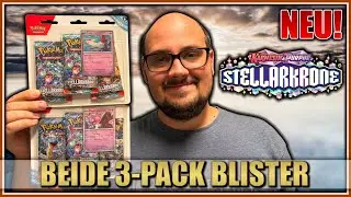 Gönnen meine 3-Pack Blister von Stellarkrone? - Pokemon TCG Opening