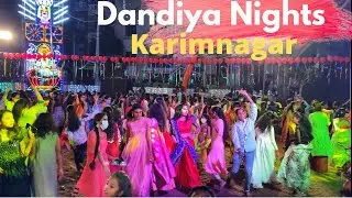Dandiya Nights || Maha Shakthi Temple Karimnagar || Hello Karimnagar ||