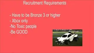 TF7 recruitment Rocket League