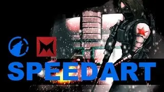 The Winter Soldier : Marvel Comics : Speed Art