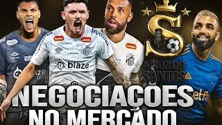 O que REALMENTE acontece nas negociações do Santos FC