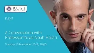 A Conversation with Professor Yuval Noah Harari