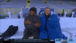 MNF Crew On How NFL Players Stay Warm Playing In Freezing Weather