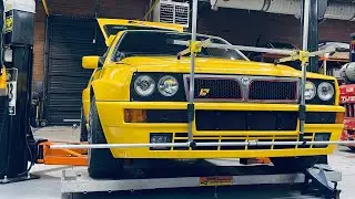 Lancia Delta HF test drive. Courtesy of Mike Denkers.